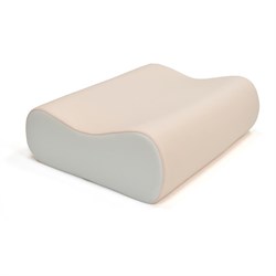 Наволочка на ортопедическую подушку Memory Foam Classic L/XLцвет персик/белый 1