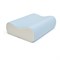 Наволочка на ортопедическую подушку Memory Foam Classic L/XL цвет голубой/белый 1